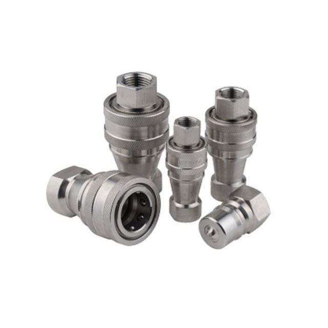 গ্যাস অ্যাপ্লিকেশনের জন্য AU বা EPDM হাইড্রোলিক দ্রুত অ্যাডাপ্টার -20-100°C কাজের তাপমাত্রা