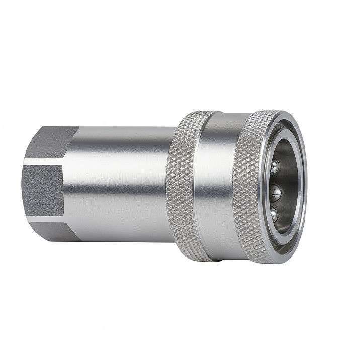 Cb-spm-10f-a-iso-7241-a স্টেইনলেস স্টীল দ্রুত সংযোগকারী সঙ্গে পার্কার 6600 প্লাগ এবং সকেট সংযোগ