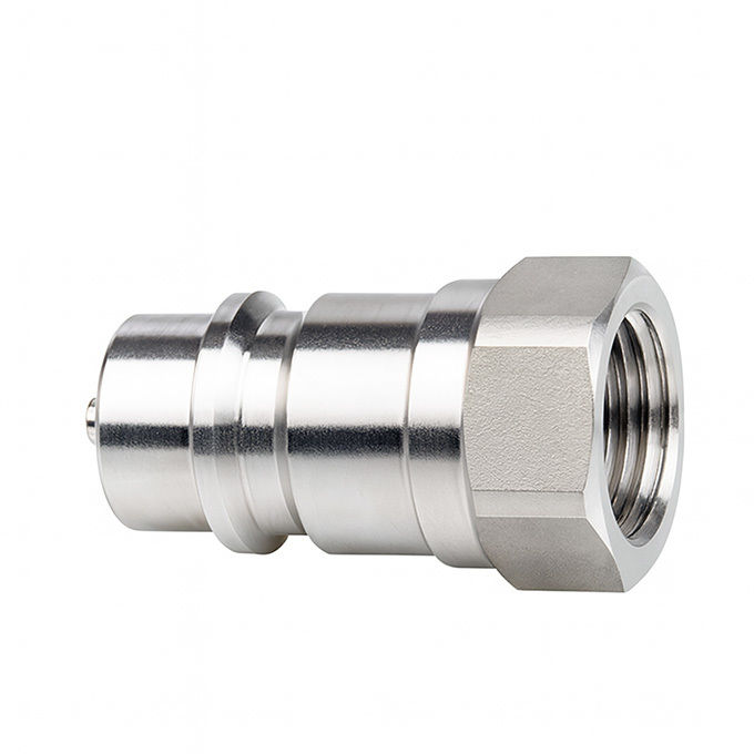 Cb-spm-10f-a-iso-7241-a স্টেইনলেস স্টীল দ্রুত সংযোগকারী সঙ্গে পার্কার 6600 প্লাগ এবং সকেট সংযোগ