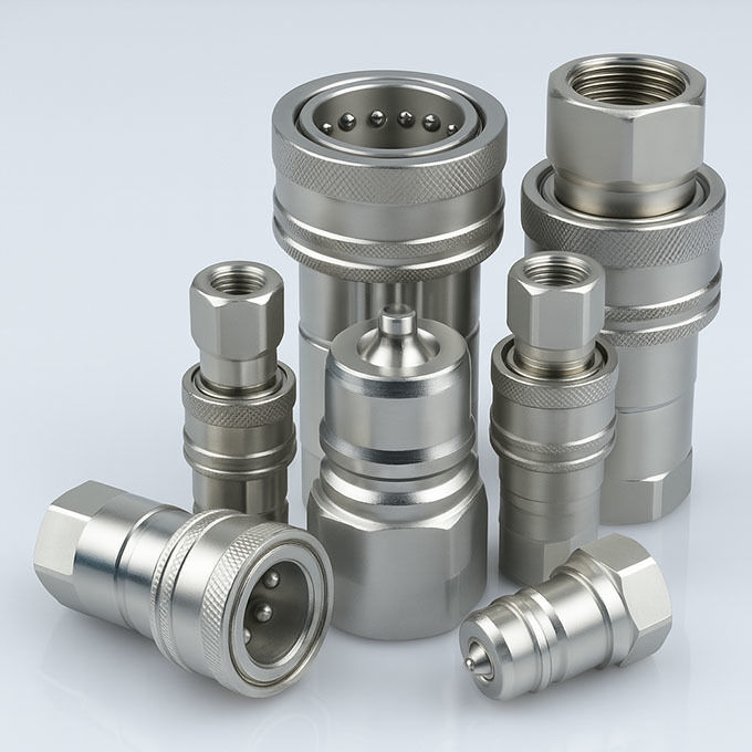 Cb-isoa-iso-7241-a হাইড্রোলিক দ্রুত সংযোগ 600 পার্কার ইন্টারচেঞ্জ ISO 7241-A