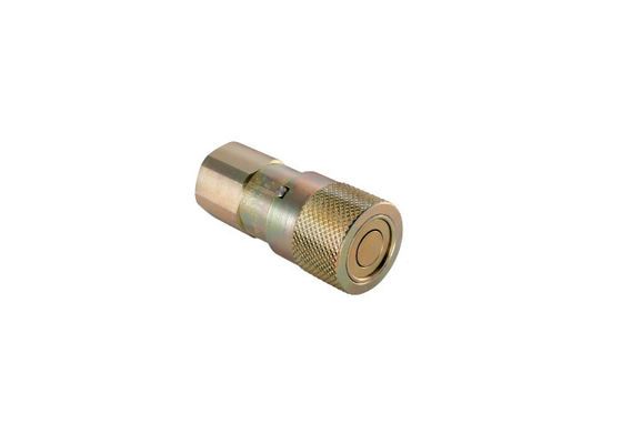 IATF16949 স্টিল ফ্ল্যাট ফেস কাপলার, 0.25 '' ফ্ল্যাট ফেস দ্রুত সংযোগ বিচ্ছিন্ন